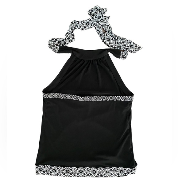 White House Black Market - cute and stylish black halter top - Picture 7 of 7